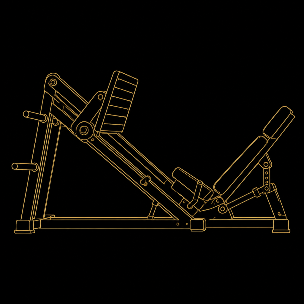 Lower Body line illustration